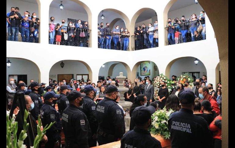 Suman al menos 16 los policías y elementos encargados de la seguridad en Jalisco asesinados en lo que va de este 2021. ESPECIAL/Ayuntamiento de Encarnación de Díaz