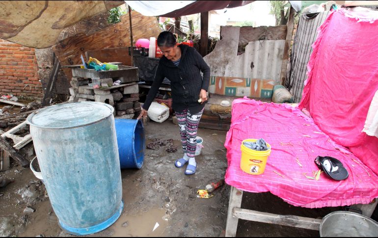 Vecinos de las colonias afectadas en Tlaquepaque relataron que la inundación de la semana pasada ha sido la más grande en décadas. EL INFORMADOR / ARCHIVO