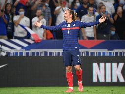 Se acerca. “Grizi”  está a una decena de goles de empatar a Thierry Henry como máximo goleador histórico de Francia. AFP