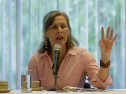 Tatiana Clouthier, secretaria de Economía, viajó a Washington para cabildeo. EL INFORMADOR/Archivo