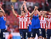 Jesús Sánchez. Dentro de Chivas saben de la rival extra ante Pumas, y es por eso que de cara al juego que sostendrán el domingo, los jugadores rojiblancos se concentran en pegarles a domicilio. IMAGO7