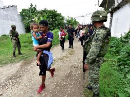 AMLO reconoció que sólo hay un caso en que policías hayan entregado a migrantes a la delincuencia organizada. EFE / ARCHIVO