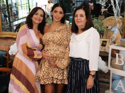 Alma Elena Gómez de Herrera, Alma Fernanda Herrera Gómez e Irma Gabriela Carriquiry Celis