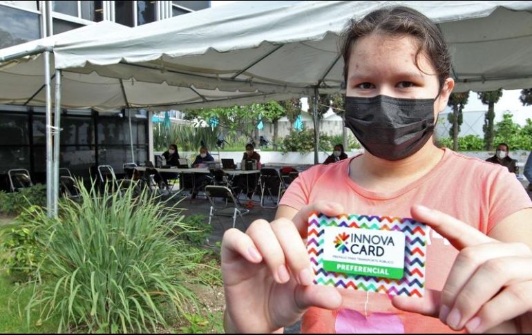 Danae del Rayo, estudiante de tercero de secundaria, es una de las beneficiarias del programa. EL INFORMADOR/A. Camacho