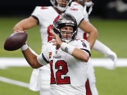 PROTAGONISTA. Brady, quien cumplió 44 años en agosto, y los Buccaneers, parten como favoritos para regresar al Super Bowl. AP/ARCHIVO