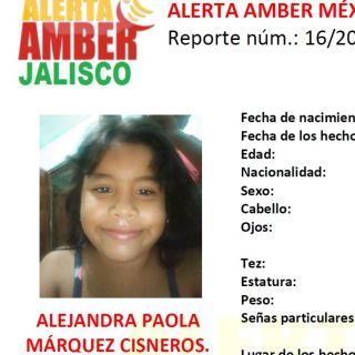 Fiscalía de Jalisco investiga desaparición de niña en Tlajomulco