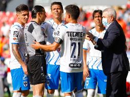 MOLESTOS. Rayados y su afición terminaron molestos con las decisiones arbitrales. IMAGO7