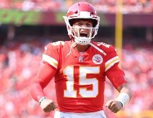 FIGURA. Patrick Mahomes protagonizó la remontada de los Chiefs sobre los Browns. AFP/J. SQUIRE