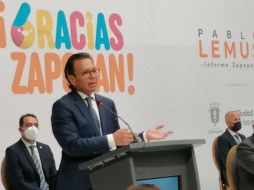 En su último informe como alcalde de Zapopan, Pablo Lemus destaca la inversión que se realizó en obra pública a lo largo de los seis años que estuvo al frente del municipio. ESPECIAL