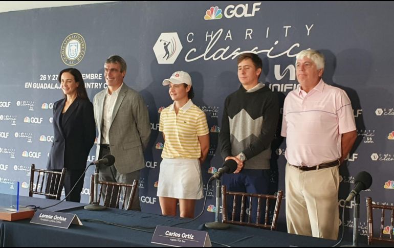 Encabezados por Lorena Ochoa, los 10 mejores golfistas del país se reunirán para llevar a cabo el Charity Classic en el Country Club de Guadalajara. EL INFORMADOR / D. Reos