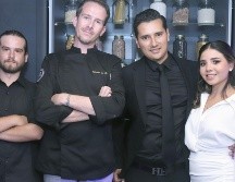 Juan Manuel Rodríguez, Nicolas Lebriere, Ramon Tsuji y Jessica Ramos. GENTE BIEN JALISCO/ CLAUDIO JIMENO