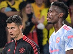 MAL DEBUT. Se esperaba una victoria contundente para el Manchester United, sin embargo, los ingleses siguen sin dar la talla en competencias internacionales. AFP/S. BOZON