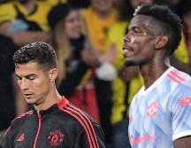 MAL DEBUT. Se esperaba una victoria contundente para el Manchester United, sin embargo, los ingleses siguen sin dar la talla en competencias internacionales. AFP/S. BOZON