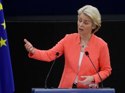 Ursula von der Leyen, presidenta de la Comisión Europea. AP
