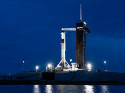 Con un 80 % de condiciones climáticas favorables, el tiempo parece aportar su parte de cara al lanzamiento previsto a partir de las 20:00 horas. AFP