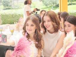 Danna Mantiñán, Silia Ríos y Renata Martínez