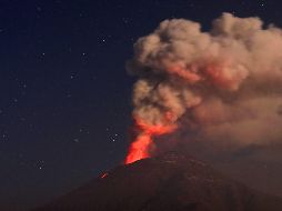 El Semáforo de Alerta Volcánica del Popocatépetl se encuentra en Amarillo Fase 2. EFE / ARCHIVO