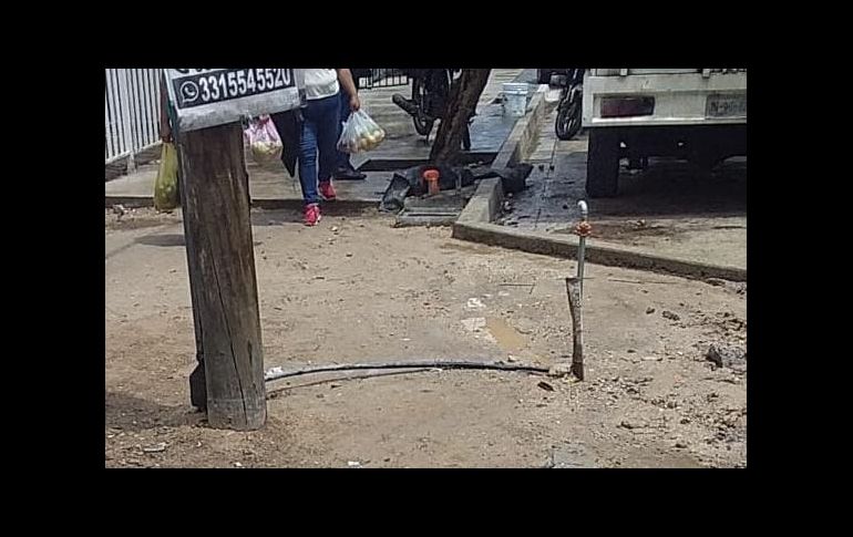 La recolección de basura se va a normalizar en Santa Margarita parcialmente conforme haya acceso a algunas calles. ESPECIAL