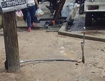La recolección de basura se va a normalizar en Santa Margarita parcialmente conforme haya acceso a algunas calles. ESPECIAL