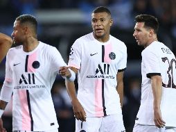 ATASCADOS. Su explosiva delantera apenas inquietó la meta del conjunto belga. AFP/K. TRIBOULLARD