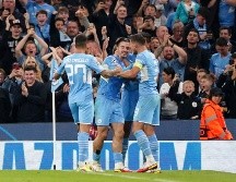 DEBUT GOLEADOR. En su primer partido en la Champions League, Jack Grealish logró marcar uno de los goles para el City. AP/Z. GOODWIN