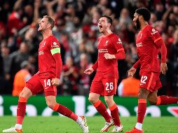 GRAN RITMO. Los 'Reds' han arrancado con el pie derecho la temporada, Encabezan la Premier y ahora lideran su grupo en la Champions. EFE/P. POWELL