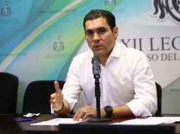 Manuel Alfaro Lozano, coordinador de la bancada del PRI en el Congreso local. ESPECIAL
