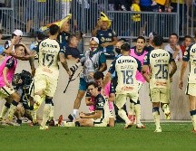 América, que ganó la ida con goles del paraguayo Richard Sánchez y del argentino Emanuel Aguilera, ahora espera al ganador de la serie entre Monterrey y Cruz Azul que se realizará el jueves. AP/C. SZAGOLA