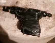 En la revisión de rutina, al sujeto le encontraron un arma de fuego 