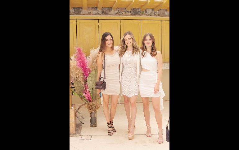 Fernanda, María José Iturbide y Danna Mantiñán