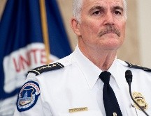 Tom Magner, jefe de la policía del Capitolio. AFP/S. Loeb