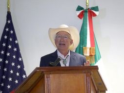 La situación en Cuba y la migración fueron los dos temas principales tratados por Ken Salazar. EFE/S. Gutiérrez