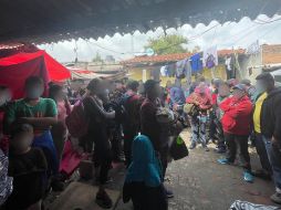 En el grupo había 45 menores de edad, detalla el INM. TWITTER/@INAMI_mx