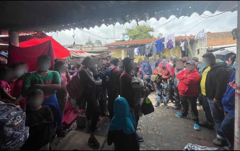 En el grupo había 45 menores de edad, detalla el INM. TWITTER/@INAMI_mx