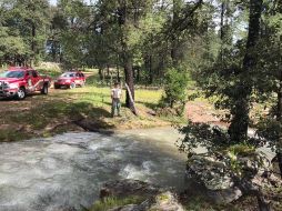 El cuerpo del niño fue localizado aguas abajo en el cauce del río. ESPECIAL