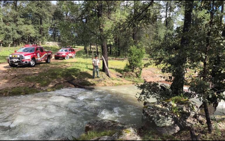 El cuerpo del niño fue localizado aguas abajo en el cauce del río. ESPECIAL