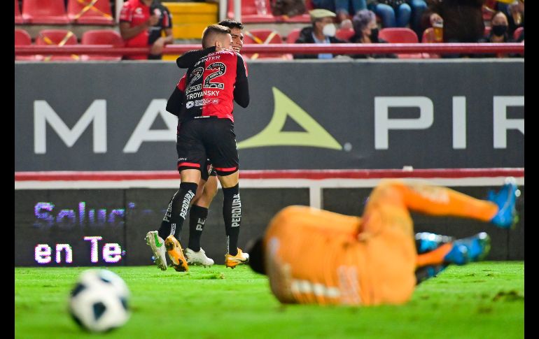 PUDIERON SER 4. Atlas había marcado un cuarto gol, pero el árbitro lo invalidó. IMAGO7