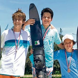 Matías Navarro, segundo lugar en Boca Laguna