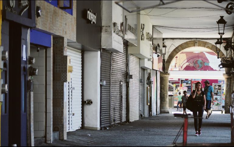 El año pasado hubo una baja de 23 mil 410 unidades de negocio en Jalisco. EL INFORMADOR/Archivo