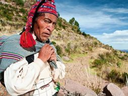 Durante cerca de 500 años, los hombres de Taquile han usado su sombrero para expresarse y para atraer pareja. Hadynyah/Getty Images