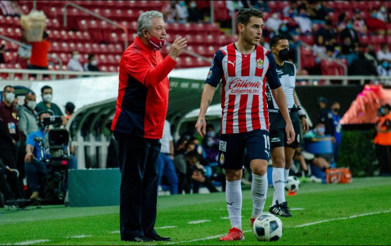 Vucetich no está seguro de poder alinear a Alexis Vega y a Ángel Zaldívar frente al América. IMAGO7/S. Bautista