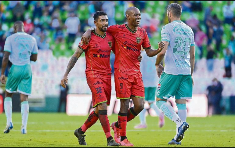 Enrachados. Juárez sorprendió al León y sumó su segunda victoria. Imago7