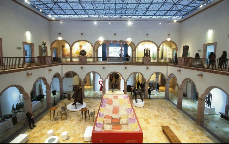 Aspecto general.El Museo Felguérez es,sin duda, uno de los más bellos de nuestro país. El Informador/ F. González