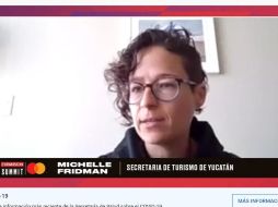 Michelle Fridman. Llamó a acelerar la digitalización del sector, en pro de mejorar la competitividad. Cortesía