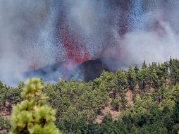 La Cumbre Vieja es uno de los complejos volcánicos más activos de Canarias. EFE / M. Calero