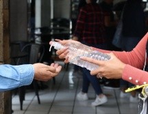 Este fin de semana se instalaron más de 50 filtros sanitarios este fin de semana en puntos de mayor afluencia. ESPECIAL / Ayuntamiento de Guadalajara