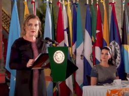 Gutiérrez Müller explicó a los invitados a la cena del pasado viernes que antes de ser un edificio la zona era un islote en donde se establecieron los mexicas a su llegada a Tenochtitlan. YOUTUBE/Andrés Manuel López Obrador