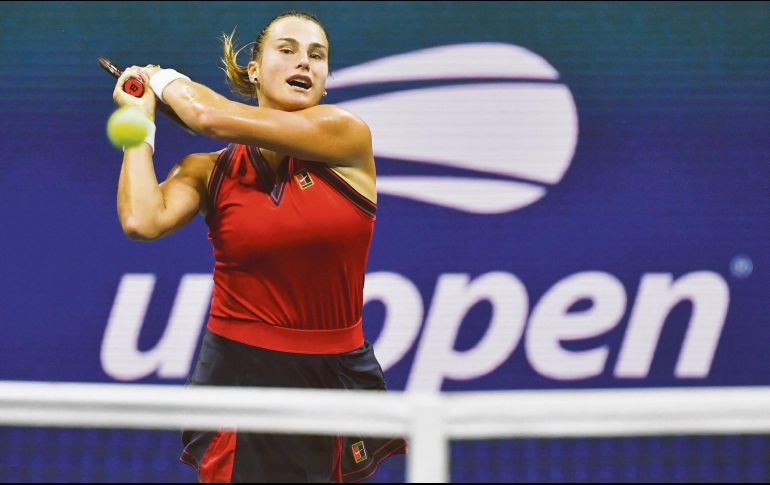 Multicampeona. Sabalenka suma 10 títulos individuales y seis más en modalidad de dobles. AFP/ E. Jones