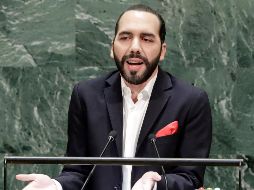 El texto apareció en medio de críticas internacionales contra Bukele y tras una reciente manifestación en el país en donde lo acusan de concentrar el poder. EFE / ARCHIVO