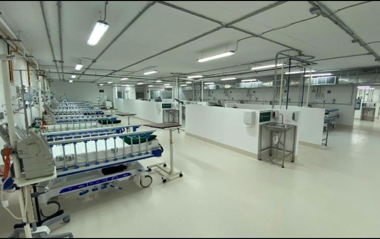 Cada uno de los hospitales móviles está altamente capacitada para atender a los pacientes que padezcan COVID-19. ESPECIAL /